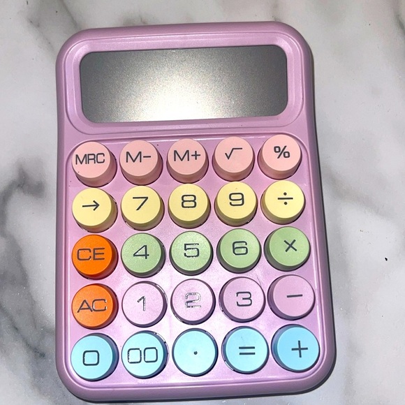 Other - COLOFURL & PRETTY CALCULATOR 🩵🩷